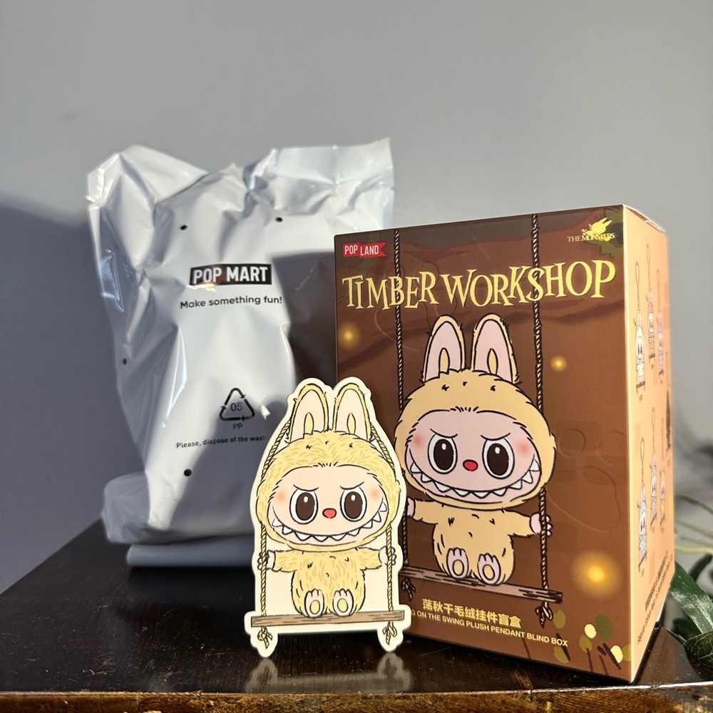 LABUBU Timber Workshop PopLand Exclusive confirmed Yellow